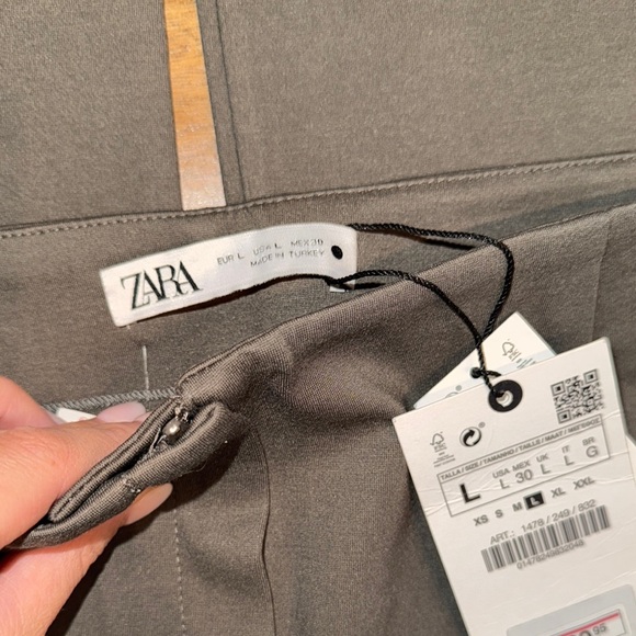 Zara Women’s Large dark Gray Pants - Picture 6 of 14